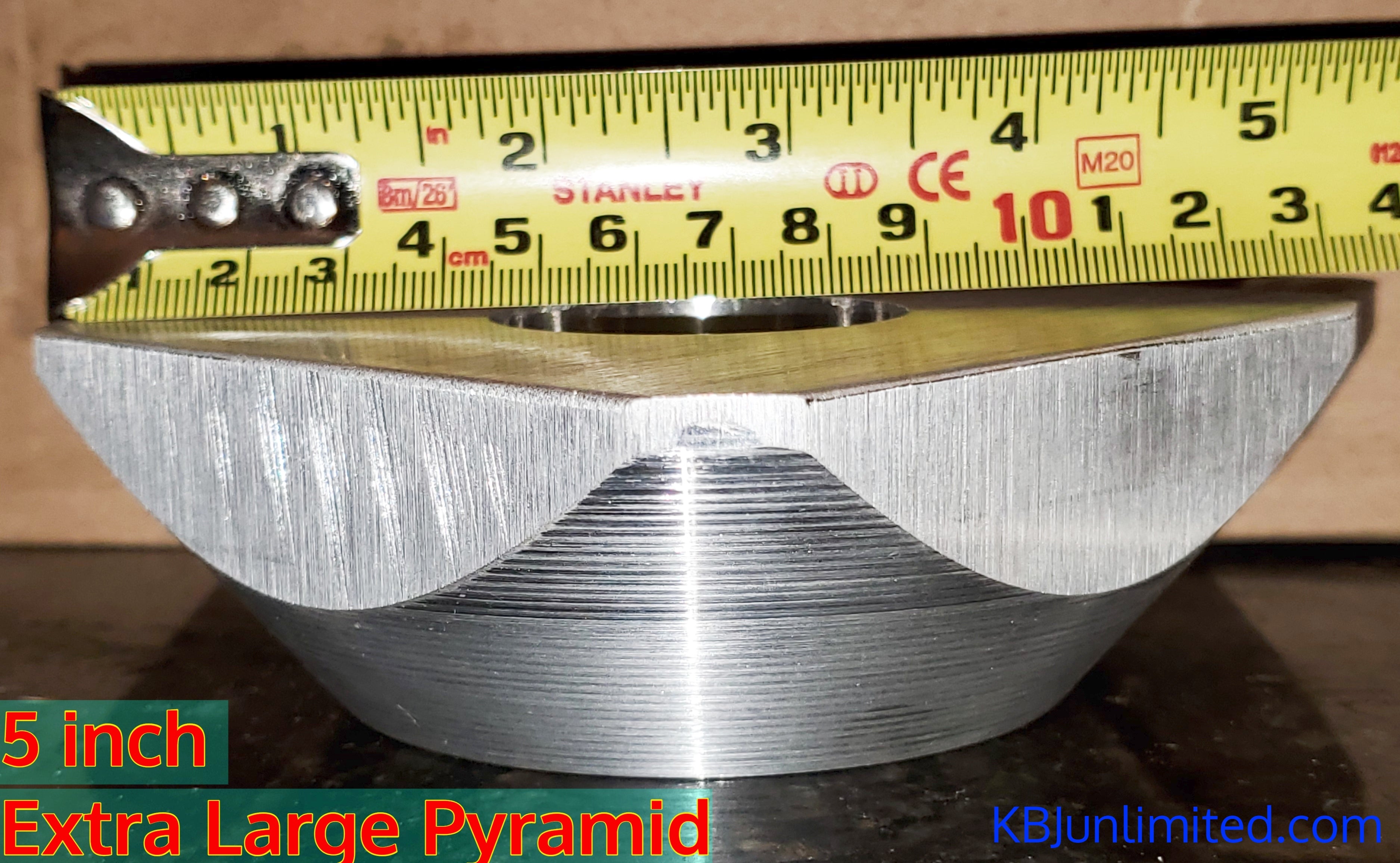 5 inch Extra-Large  Wheel Centering Pyramid Cone